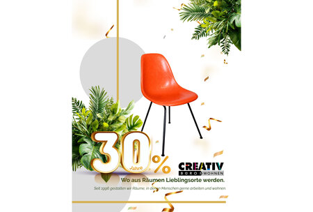 Vitra Eames Fiberglass Side Chair – Ausstellungsstück 